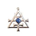Amulett ADELIA´S "Amulett Anhänger Briar Edelsteine mit Sodalith Mercurea" Schmuckanhänger Gr. keine ct, blau Damen Amulette