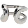 Fingerring JACQUES CHARREL ""topmodern mit offener Ringschiene, Edelstahl"" Gr. 54, silber, Fingerringe, Damen, 54, Edelstahl