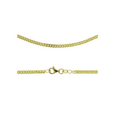 Panzerkette FIRETTI "Schmuck Geschenk Gold 333 oder 585 Collierkette in mehreren Breiten" Gr. 50, gold (gelbgoldfarben), Halsketten, Damen, 50, Gelbgold 585, B: 1,6mm, Panzerkette, Made in Germany, B:1,6mm Image