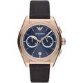 Chronograph EMPORIO ARMANI "AR11563" Armbanduhren rosegold (braun) Herren Hochzeitsmode Quarzuhr, Armbanduhr, Herrenuhr, Stoppfunktion, Datum, analog