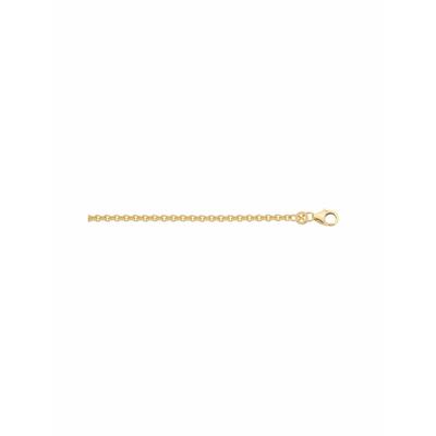 Goldkette ADELIA´S "333 Gold Anker Halskette Ø 1,6 mm", gold, Halsketten, Damen, 45, Gelbgold 333, Goldschmuck für Damen