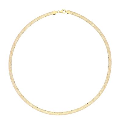 Collier VIVANCE "glamorous elegance" Halsketten Gr. Gelbgold 375, gelb (gelbgold 375) Damen