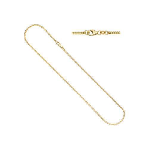 Goldkette JOBO Halsketten Gr. Gelbgold 333, Länge: 60 cm, goldfarben (gelbgold 333) Damen Panzerkette 333 Gold massiv 60 cm 2,6 mm