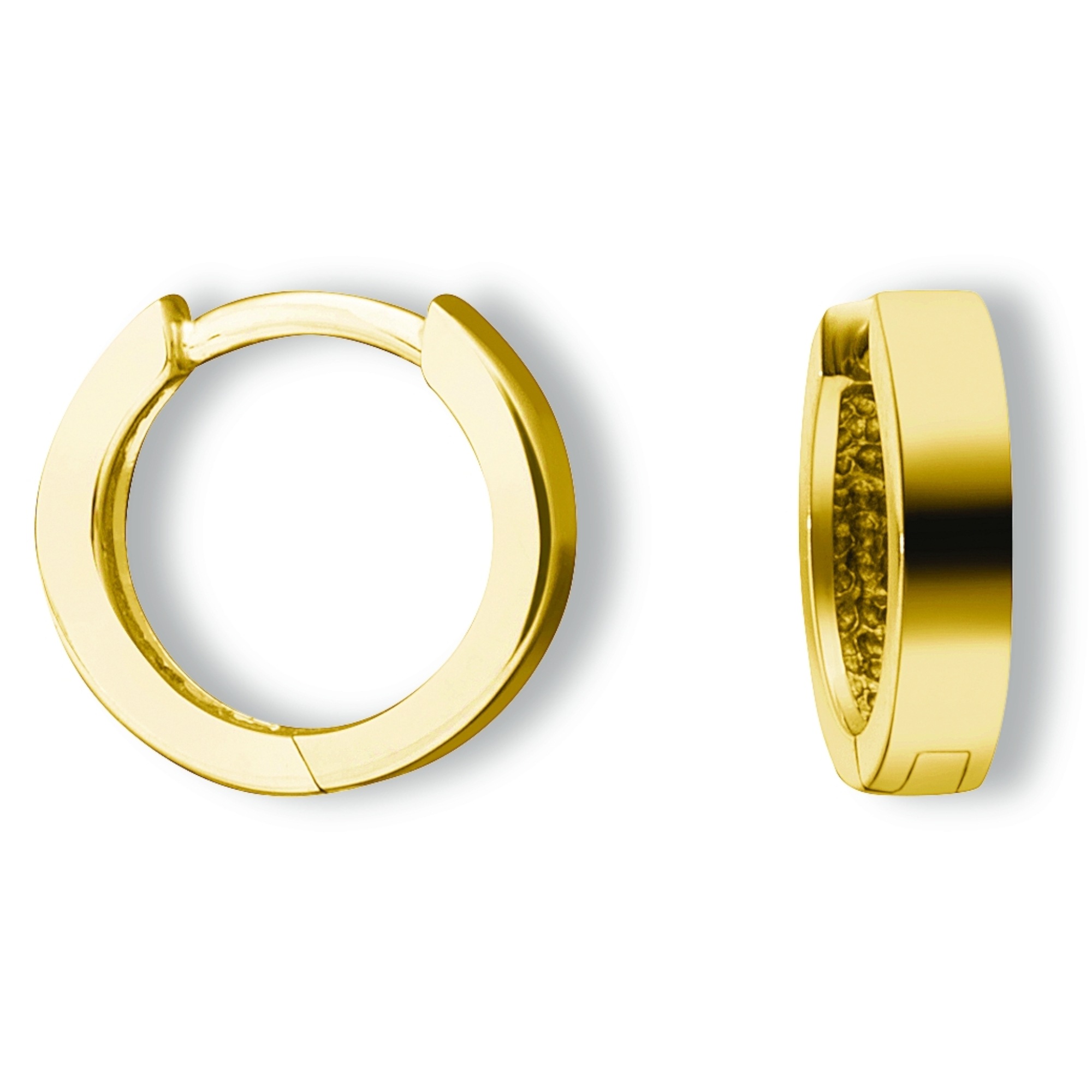 Paar Creolen ONE ELEMENT "Ohrringe Creolen aus 333 Gelbgold Ø 12,0 x 2,0 mm", gold, Ohrringe, Damen, Damen, Gelbgold 333 Gold, Gelbgold 333, Gold, Klassisch & stilvoll – ein Begleiter für viele Anlässe