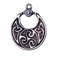 Amulett ADELIA´S Amulett Anhänger Schmuckanhänger Gr. keine ct, silberfarben (silber) Damen Amulette Boudica's Amulett - Mut und Zähigkeit