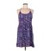 Papercut Clothing Casual Dress - A-Line Scoop Neck Sleeveless: Purple Dresses - Women's Size Medium