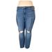 LC Lauren Conrad Jeans - High Rise: Blue Bottoms - Women's Size 26