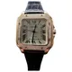 Cartier Santos Dumont pink gold watch