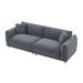 Latitude Run® Modular L-Shaped Corner Sofa, Movable Chaise Facing Left/Right Cotton-Linen in Gray | 33.1 H x 151.5 W x 31.1 D in | Wayfair