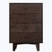 Latitude Run® 4-Drawer Storage Chest Wood/Glass/Metal in Brown | 39.69 H x 27.56 W x 15.75 D in | Wayfair 9F845760B2AC40E4BA8303871303C003