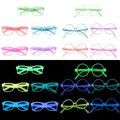 Lunettes de Soleil Brillantes avec Lumière Fluorescente pour Adulte et Enfant Accessoires