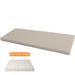 Latitude Run® 2” Thickness Eggshell Foam Massage Breathable 50D High-Resilience Functional Bench Outdoor Cushion Polyester | 2 H x 70 W x 29 D in | Wayfair