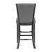 Red Barrel Studio® Amberlyn Dining Chair Wood/Upholstered/Fabric in Gray | 41 H x 21 W x 19.5 D in | Wayfair 64E36B7E91DC44B0AFABFF02D4C018FF