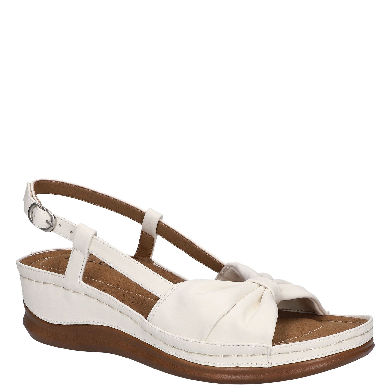 Easy Street Jupiter - Womens 6 White Sandal W2