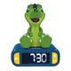 LEXIBOOK RL800DINO Nightlight Alarm Clock - Dinosaur, Green,Blue