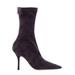 Mama Pointed-toe Heeled Ankle Boots