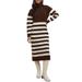 Tilly Stripe Long Sleeve Sweater Dress