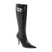 Diesel Pointed Toe Knee High Boot