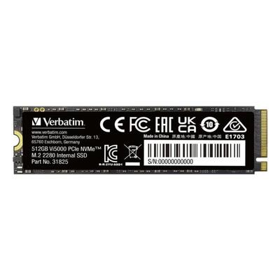 Interne SSD-Festplatte »Vi5000« 512 GB schwarz, Verbatim