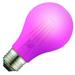 TCP 10687 - FIL 60W EQ A19 DIM PK Colored LED Light Bulb for Party Lighting