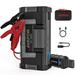 6000A Car Battery Jump Starter(for All Gas or up to 12L Diesel) Powerful Starter with Dual USB Quick Charge and DC Output