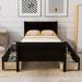Classic Design Twin Size Wood Platform Bed