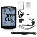 Lixada Bike Computer Functional LCD Screen Computer Bike IPX7 Waterproof LCD Screen Computer Bike Computer 3 1 Bike Mountain Measurable Temperature Stopwatch Mountain Bike HUIOP