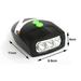 Portable 2-in-1 Super Bright 3 White LED Bike Headlamp Headlight Front Light Lamp & Bike Electric Horn Bell Speaker (Black)