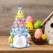 WSBDENLK Colorful Doll Tree Easter Decorations for Indoor Spring Home Bedroom office DÃ©cor Tabletop Bunny Doll Tree Easter Decorations for the Home Easter Decorations Indoors