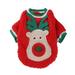 Coral Dog Sweater Autumn And Winter Dog Go Out Christmas Clothes Cat Pet Clothes Rack Pet Clothes for Small Dogs Girl Pet Clothes for Small Dogs Boy Pet Clothes for Small Dogs Tutu Pet Clothes