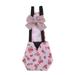 Creative Hen Jumpsuit Fun Bow Halter Hen Protector Pet Clothes for Small Dogs Girl Pet Clothes Rack Small Pet Clothes for Medium Dogs Girl Pet Clothes Hangers Metal Pet Clothes for Medium Dogs Summer