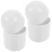 2 Pcs Menstrual Cups Menstral Cup Sterilize Menstral Cup Steam Sterilizer Period Cup Holder Steam Cleaners Menstrual Cup Container Menstrual Cup Storage Box Detergent White Pp Miss