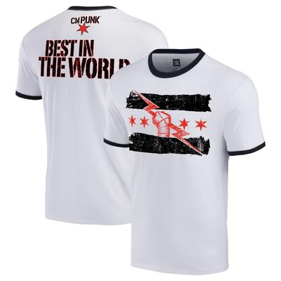 WWE CM Punk Best In The World Ringer T-Shirt - Herren