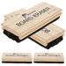 4 Pcs School Supplys The Office Supplies Chalkboard Chalk Eraser Classroom Blackboards Eraser Wooden Blackboard Eraser Clean Magnetic Wooden Bamboo Campus