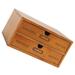 Drawer Type Desktop Organizer Wooden Storage Box Multi-functional Makeup Jewelry Box