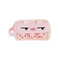 ESULOMP PencIl Bag Plush Cute Pen Bag Large CapacIty Pen Bag PersonalIty Funny GIrl Ins Style 7.09 x 2.56 x 3.54 Inches