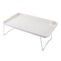 Betiyuaoe small table bed small table laptop Table College Dormitory Bed Desk Multi-Function Folding Desk Lazy White One Size