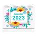 Desk Calendar 2023 Simple Small and Fresh Office Desktop Decoration Calendar Stand Up Calendar 2023Style 2