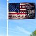 Bayyon Jesus Grommet Flag God Bless America Flag Banner with Grommets 3x5Feet Man cave Decor