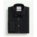 Brooks Brothers Men's X Thomas Mason Cotton English Collar, Swiss Pleat Front Tuxedo Shirt | Black | Size 14½ 32