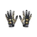 Under Armour Men s Standard F8 Novelty Football Gloves (004) Black / / Gold Large