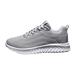 eczipvz Running Shoes for Men Mens Slip On Walking Shoes Blade Tennis Shoes Non Slip Running Shoes Lightweight Workout Shoes Breathable Mesh Fashion Sneakers Grey