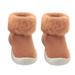 Socks Slipper Baby Girls Kids Solid Knit Stocking Soft Warm Shoes Toddler Boys Sole Rubber Baby Shoes Kid Shoes Girl Boys Tennis Shoes Size 3 Toddler Boy Shoes Casual Tennis Shoes Boys Toddler Shoes 9