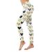 Valentine S Day Leggings Print High Waist Yoga Pants For Women S Leggings Tights Compression Yoga Running Fitness High Waist Leggings Soft Stretch Casual Bottoms White S