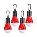 Campings Light [4 Pack] Doukey Portable Camping Lantern Bulb LED Tent Lanterns Emergency Light Camping Essentials Tent Accessories LED Lantern for Backpacking Camping Hik