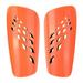 Tnarru Small Soccer Shin Guards Football Training EVA Cushion Protective Equipment 2Pcs for Boys Girls Outdoor Sports Football Games Orange