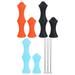 6 Pcs Silicone Finger Guard Archery Finger Guard Recurve Bow Accessories Recurve Bow Finger Roller