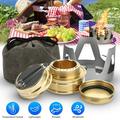 Outdoor Mini Portable Alcohol Stove or Gas Stove for Backpacking Hiking Camping