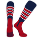 PEAR SOX OTC Baseball Softball Stirrup Socks (C 7in) Navy White Red Red (M)