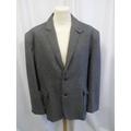 Logan Herringbone Sports Jacket Black & White Size: Xl